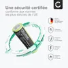 CELLONIC 2x Batterie pour Rasoirs & Tondeuses Compatible Voir les images du produit 3