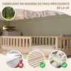 Crazy Pine Kinderbett 140x200 cm – Massives Montessori Produktbild-Vorschau 12
