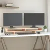 vidaXL Stojan na monitor 100x27x14 cm z masivního Náhled obrázku produktu 2
