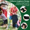 Faltbare Duschwanne, 104 x 104 x 13 cm, tragbare Duschwanne Produktbild-Vorschau 5