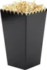 8 Popcorn-Boxen Schwarz Gold 12,5 x 7 cm - Einheitsgröße Produktbild-Vorschau 1