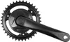 Guarnitura Prowheel / guarnitura alluminio 38 denti nero Anteprima dell’immagine prodotto 2