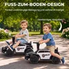 AIYAPLAY Rutschauto Kinder Polizei Rutschfahrzeug mit Musik Produktbild-Vorschau 6