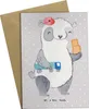 Mr. & Mrs. Panda valentinstagskarte Berufskraftfahrerin Produktbild-Vorschau 1