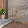 CLP 2er Set Gartenstühle Punjab mit Armlehnen antik braun Produktbild-Vorschau 3