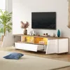 Merax TV Schrank 180x40x46cm, TV Lowboard für Fernseher bis Produktbild-Vorschau 2