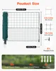 VEVOR Begrenzungszaun 25x1,25 m, Weidezaun aus PE, Mobiler Produktbild-Vorschau 2