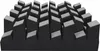 A 3D rendering of acoustic diffusers arranged in a grid pattern. Náhľad obrázku produktu