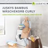 Kosz na pranie Curly 300344, bambusowy, z pokrywą i Podgląd zdjęcia produktu 8