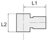 Riegler L-Ringstück, für Hohlschraube G 1/8, Schlauch-Ø 4 Produktbild-Vorschau 2