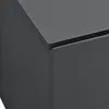 A close-up view of the corner of a dark gray cabinet or drawer. Anteprima dell’immagine prodotto