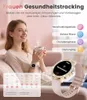 Elegante Smartwatch Damen mit Telefonfunktion 2026 Gold Produktbild-Vorschau 8