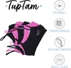 TupTam Mädchen Bustier mit Spaghettiträger 5er Pack, Farbe: Produktbild-Vorschau 2