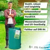 TTL GARDEN Gartenabfallsack 3er Set 3x120L grün Gartensack Produktbild-Vorschau 3