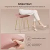 WOLTU Toaletný stolík so stoličkou, 360° otočné kozmetické Náhľad obrázku produktu 6