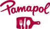 A logo for a food brand with cutlery on a cutting board. Náhled obrázku produktu