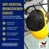 Deuba Set Bloccadisco per Moto Lucchetto per Bici 3 Chiavi Anteprima dell’immagine prodotto 2