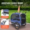 VEVOR Hundeanhänger 45 kg 2in1 Fahrradanhänger Produktbild-Vorschau 3