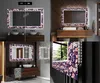 Artforma Dekorativer Spiegel mit LED-Beleuchtung 90x80 cm - Produktbild-Vorschau 4