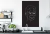 MuchoWow® Poster Linienkunst - Frauen - Kopf 80x120 cm - Produktbild-Vorschau 3