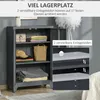 HOMCOM Aufbewahrungsschrank Metallschrank mit magnetischer Produktbild-Vorschau 4