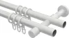 Interdeco Gardinenstange / Vorhangstange Weiß / Produktbild-Vorschau 3