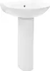 A white ceramic pedestal sink is shown against a white background. Podgląd zdjęcia produktu