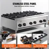 SucceBuy Cucina commerciale a gas con 6 bruciatori, 42 kW, Anteprima dell’immagine prodotto 5