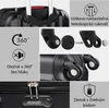 MONZANA® Koffer Handgepäck ABS HardCase Gehäuse gummierte Produktbild-Vorschau 15