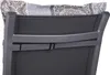 Close-up of the back of a chair cushion and frame. Produktbild-Vorschau