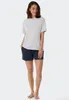 Schiesser Damen Schlafshirt Kurzarm Baumwolle - Mix + Relax Produktbild-Vorschau 7