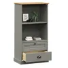 VidaXL 353186, Grau, Holz, Holz, Metall, Pinienwald, Holz, Produktbild-Vorschau 3