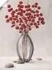 ARTland Poster Dekorative rote Herbstblumen Größe: 60x80 cm Produktbild-Vorschau 1