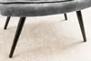 riess-ambiente Moderner Hocker SCANDINAVIA grau Samt Produktbild-Vorschau 9