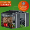 GARDEBRUK® Abri de jardin métal XXL 5m² fondation Voir les images du produit 2