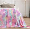 A cozy bed with a unicorn-themed blanket. Náhľad obrázku produktu
