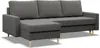 Ecksofa mit Schlaffunktion, Sdchlafcouch Ausziehbar ELMA, Produktbild-Vorschau 1