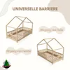 Crazy Pine Hausbett 90x200 cm – Kinderbett aus Naturholz – Produktbild-Vorschau 3