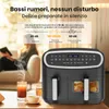 Friggitrice a Doppio Cestello 10L 2800W - 12-in-1, Timer Anteprima dell’immagine prodotto 7