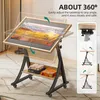 YITAHOME Puzzletisch mit 4 Schubladen, Puzzelbrett für 1500 Produktbild-Vorschau 4