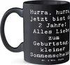 Mr. & Mrs. Panda Tasse Spruch 2. Geburtstag - Schwarz - Produktbild-Vorschau 2