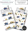 TRAUMHELDEN Bagger & LKW Baby-Bettwäsche 40x60 cm + 100x135 Produktbild-Vorschau 3