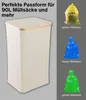poubelle 90L avec sac intérieur supplémentaire, support Voir les images du produit 7
