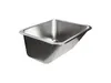 A stainless steel sink basin is shown against a white background. Produktbild-Vorschau
