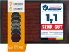 Schmutzfangmatte Dura Rot 100 x 120 cm Produktbild-Vorschau 1