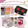 DREAMADE Eckküchen-Spielset, hölzerne Spielküche für Kinder Produktbild-Vorschau 6