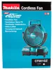 Makita CF001GZ, Domáci lopatkový ventilátor, Čierna, Modrá, Náhľad obrázku produktu 32