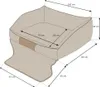 Royal Trunk - Pelíšek pro psa do auta a domů - 100x80cm - Náhled obrázku produktu 5