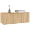 TV skříňka Sonoma dub 80x34x30 cm odvozený výrobek ze dřeva Náhled obrázku produktu 14