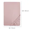 roba Spannbettlaken für Kindermatratzen 60 x 120 cm und 70 Produktbild-Vorschau 5